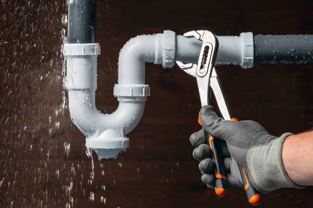 Professional Drain Cleaning technician working in Barre, MA